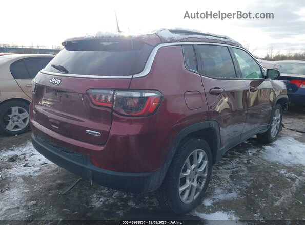 3C4NJDFBXNT183064 2022 JEEP COMPASS Red Tył prawy
