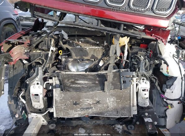 3C4NJDFBXNT183064 2022 JEEP COMPASS Red Widok z tyłu