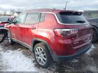 2022 Jeep Compass Latitude Lux 4x4 Red vin: 3C4NJDFBXNT183064