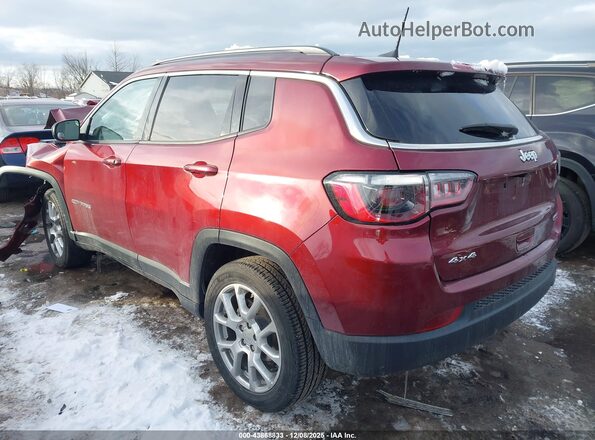 3C4NJDFBXNT183064 2022 JEEP COMPASS Red Tył lewy