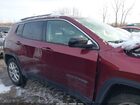 2022 Jeep Compass Latitude Lux 4x4 Red vin: 3C4NJDFBXNT183064