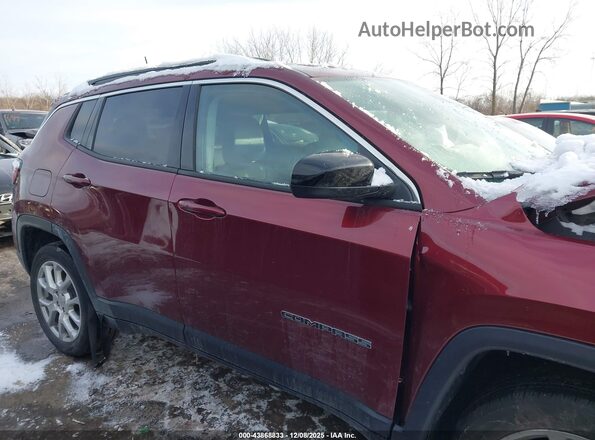 3C4NJDFBXNT183064 2022 JEEP COMPASS Red Widok wnętrza z tyłu