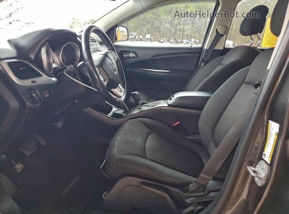 3C4PDCAB4GT210344 2016 DODGE JOURNEY Черный Вид салона спереди
