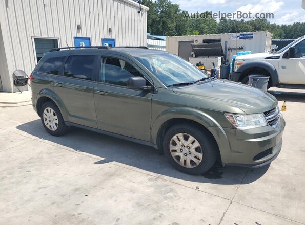 3C4PDCAB4HT697076 2017 DODGE JOURNEY Green Front right