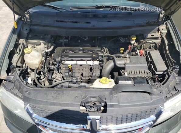 3C4PDCAB4HT697076 2017 DODGE JOURNEY Green Engine compartment view