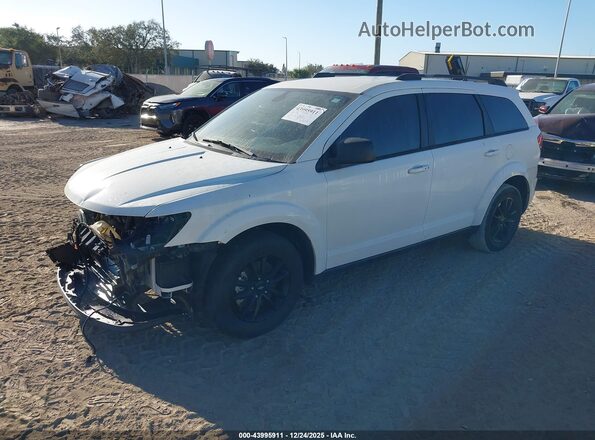 3C4PDCAB5LT277660 2020 DODGE JOURNEY White Առջևի ձախ երեք քառորդ տեսարան
