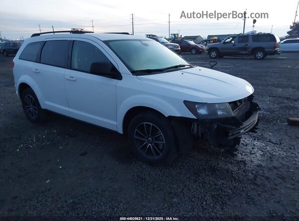 3C4PDCAB6JT508806 2018 DODGE JOURNEY White Przód prawy
