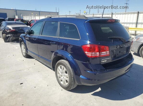 3C4PDCAB9LT259145 2020 DODGE JOURNEY Blue Trasero izquierdo