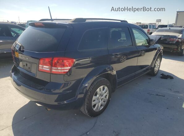 3C4PDCAB9LT259145 2020 DODGE JOURNEY Blue Trasero derecho