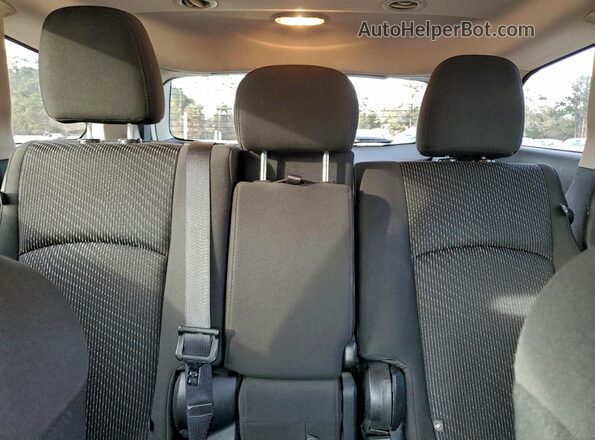 3C4PDCBG7HT509905 2017 DODGE JOURNEY Gray Widok tylnych siedzeń