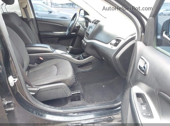 3C4PDCBG9HT533820 2017 DODGE JOURNEY Black Front interior view