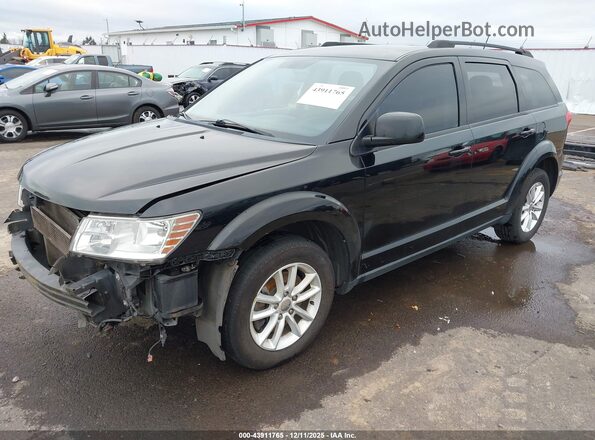 3C4PDCBG9HT533820 2017 DODGE JOURNEY Black Front left