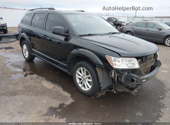 3C4PDCBG9HT533820 2017 DODGE JOURNEY Black Front right