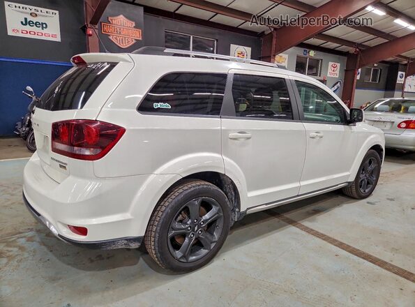 3C4PDCGG0JT378587 2018 DODGE JOURNEY White Trasero derecho