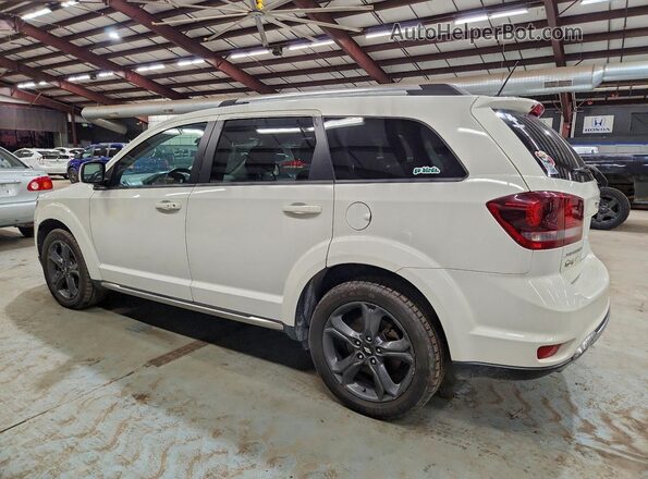3C4PDCGG0JT378587 2018 DODGE JOURNEY White Trasero izquierdo
