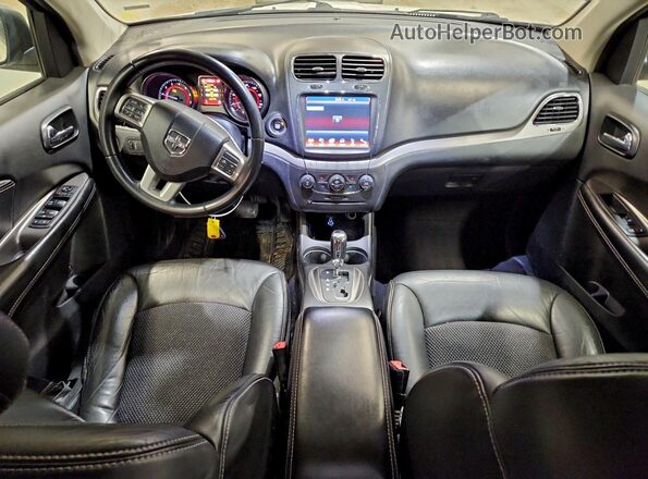 3C4PDCGG0JT378587 2018 DODGE JOURNEY White Vista del salpicadero