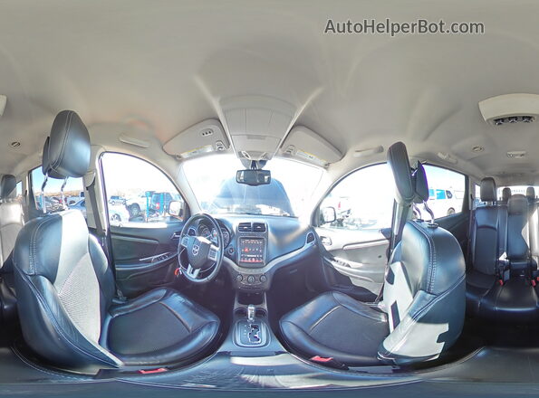 3C4PDCGG4HT550694 2017 DODGE JOURNEY Blue Панорамний вид салону 360°