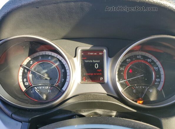 3C4PDCGG4JT216252 2018 DODGE JOURNEY Серый Вид щитка приборов