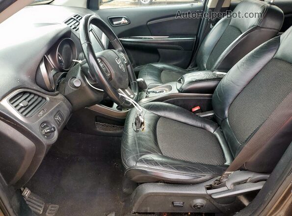 3C4PDCGG7JT166611 2018 DODGE JOURNEY Charcoal წინა სალონის ხედი