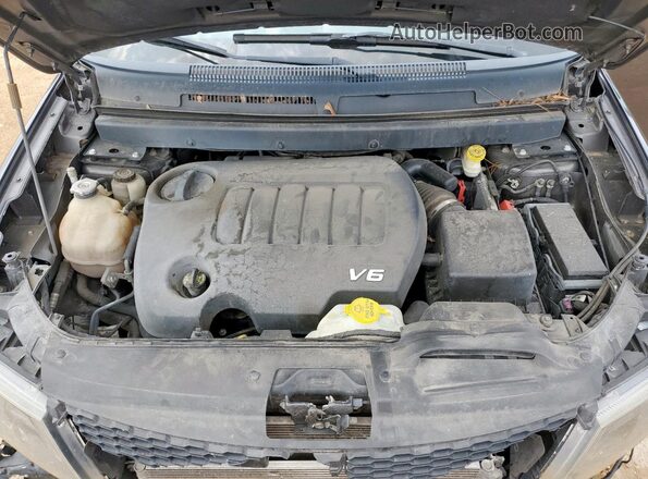3C4PDCGG7JT166611 2018 DODGE JOURNEY Charcoal ძრავის განყოფილების ხედი
