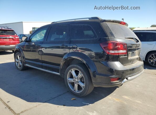 3C4PDCGG8HT626904 2017 DODGE JOURNEY Black Trasero izquierdo