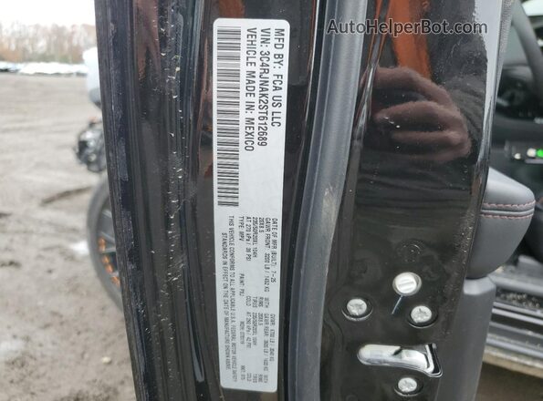 3C4RJNAK2ST612689 2025 JEEP WAGONEER Black Widok naklejki z numerem VIN