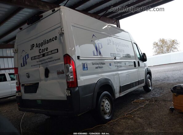 3C6TRVCG0HE523537 2017 RAM PROMASTER 2500 Белый Задняя правая четверть