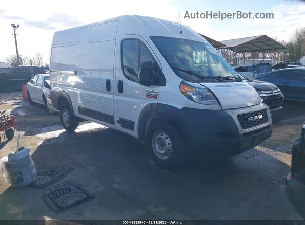 3C6TRVCG5KE533469 2019 RAM PROMASTER 2500 Белый Передняя правая четверть