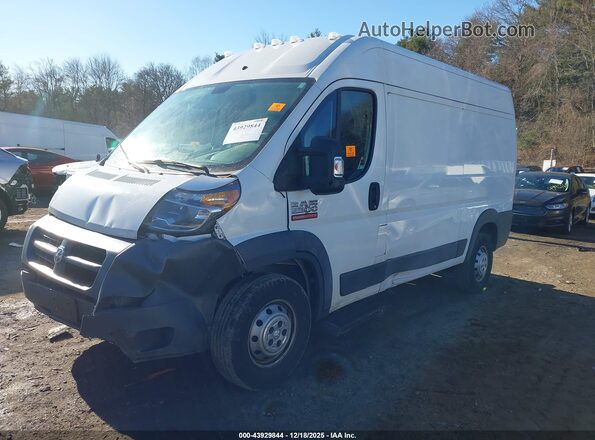 3C6TRVCG6GE109032 2016 RAM PROMASTER 2500 Белый Передняя левая четверть