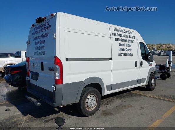 3C6TRVCG7HE521171 2017 RAM PROMASTER 2500 Белый Задняя правая четверть