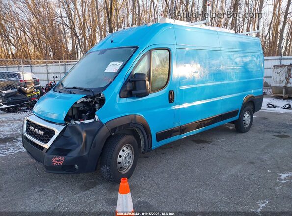 3C6TRVDG4LE122001 2020 RAM PROMASTER 2500 Light Blue Передняя левая четверть