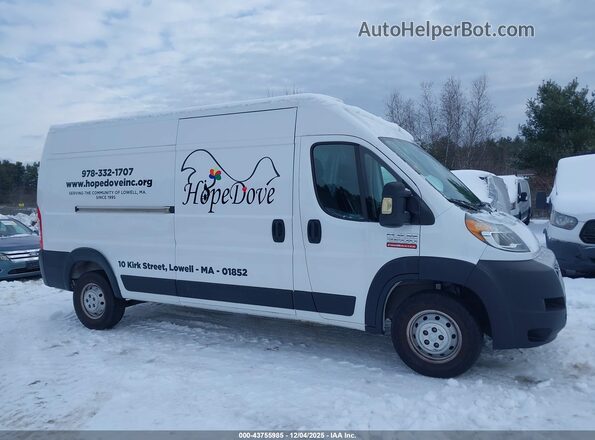 3C6TRVDG5LE103649 2020 RAM PROMASTER 2500 White Widok wnętrza z tyłu