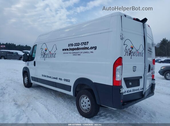 3C6TRVDG5LE103649 2020 RAM PROMASTER 2500 White Tył lewy