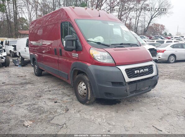 3C6TRVDG5LE135033 2020 RAM PROMASTER 2500 Красный Передняя правая четверть