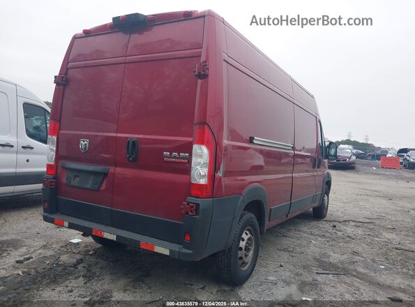 3C6TRVDG5LE135033 2020 RAM PROMASTER 2500 Красный Задняя правая четверть