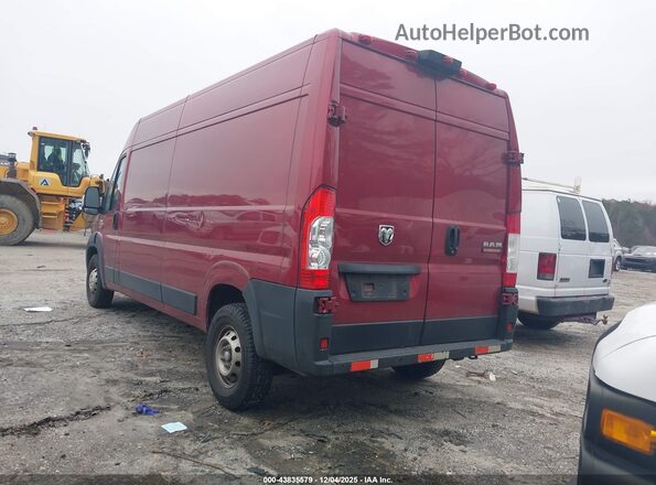 3C6TRVDG5LE135033 2020 RAM PROMASTER 2500 Красный Задняя левая четверть