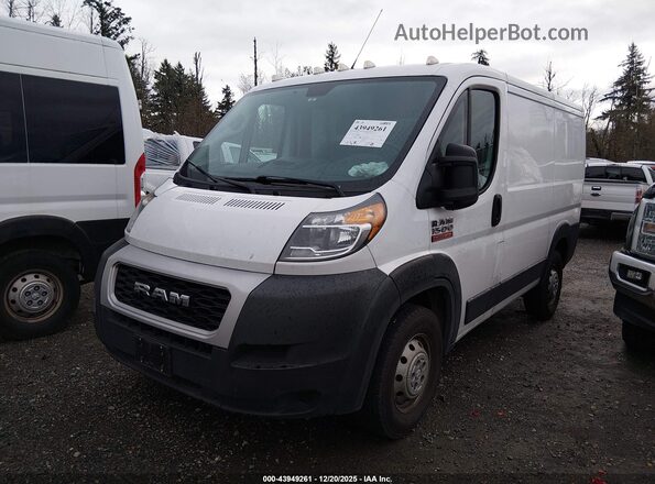 3C6TRVNG8LE125529 2020 RAM PROMASTER 1500 Белый Передняя левая четверть