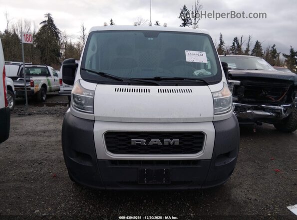 3C6TRVNG8LE125529 2020 RAM PROMASTER 1500 Белый Вид щитка приборов
