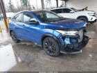 2022 Honda Hr-v Awd Sport Blue vin: 3CZRU6H10NM774971