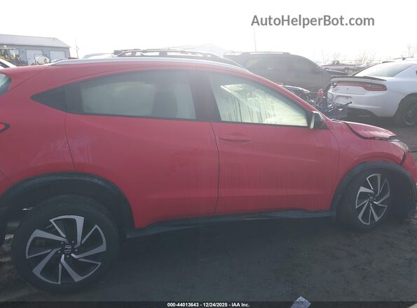 3CZRU6H12LG702603 2020 HONDA HR-V Красный Панорамный вид салона 360°