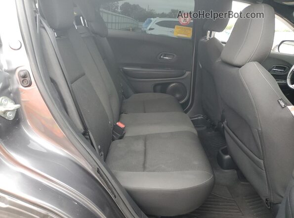 3CZRU6H13MM702760 2021 HONDA HR-V Gray Widok tylnych siedzeń
