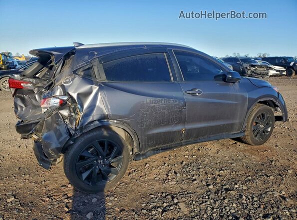 3CZRU6H13MM702760 2021 HONDA HR-V Gray Tył prawy