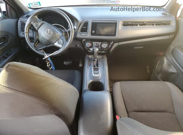 3CZRU6H14LM727973 2020 HONDA HR-V Оранжевый Вид панели приборов