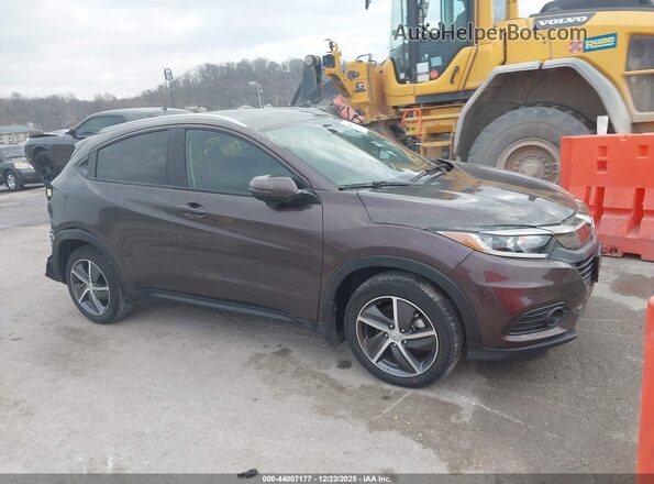 3CZRU6H52MM735039 2021 HONDA HR-V Gray Вид задньої частини салону