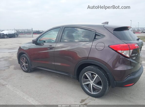 3CZRU6H52MM735039 2021 HONDA HR-V Gray Панорамний вид салону 360°