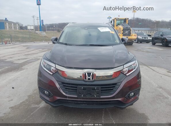 3CZRU6H52MM735039 2021 HONDA HR-V Gray Вид щитка приладів