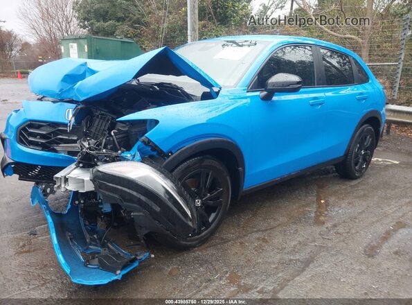 3CZRZ1H52TM711245 2026 HONDA HR-V Синий Передняя левая четверть