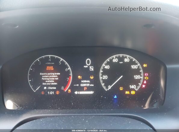 3CZRZ1H73RM740876 2024 HONDA HR-V Серый Вид задних сидений