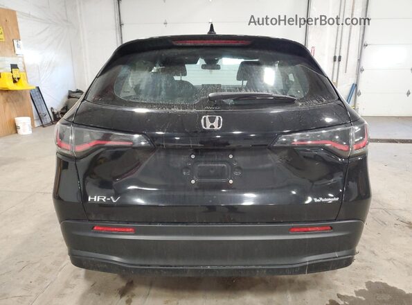 3CZRZ2H30PM733545 2023 HONDA HR-V Black Widok z tyłu
