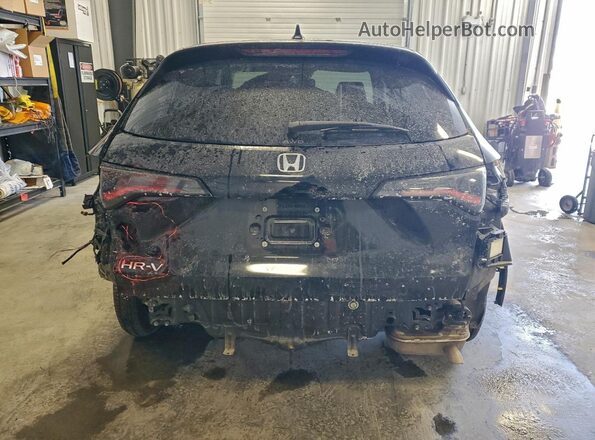 3CZRZ2H34PM107061 2023 HONDA HR-V Черный Вид сзади